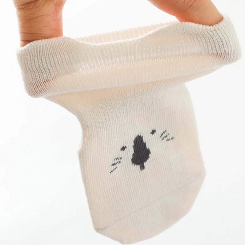 Non-Slip Adorable Floor Socks 0-5 y/o - 3 Pairs