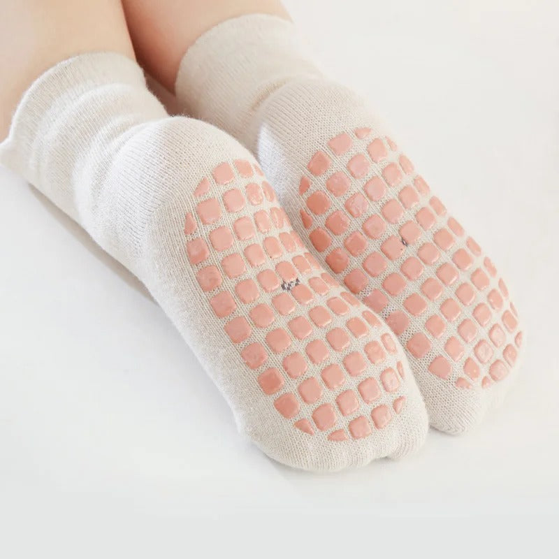 Non-Slip Adorable Floor Socks 0-5 y/o - 3 Pairs
